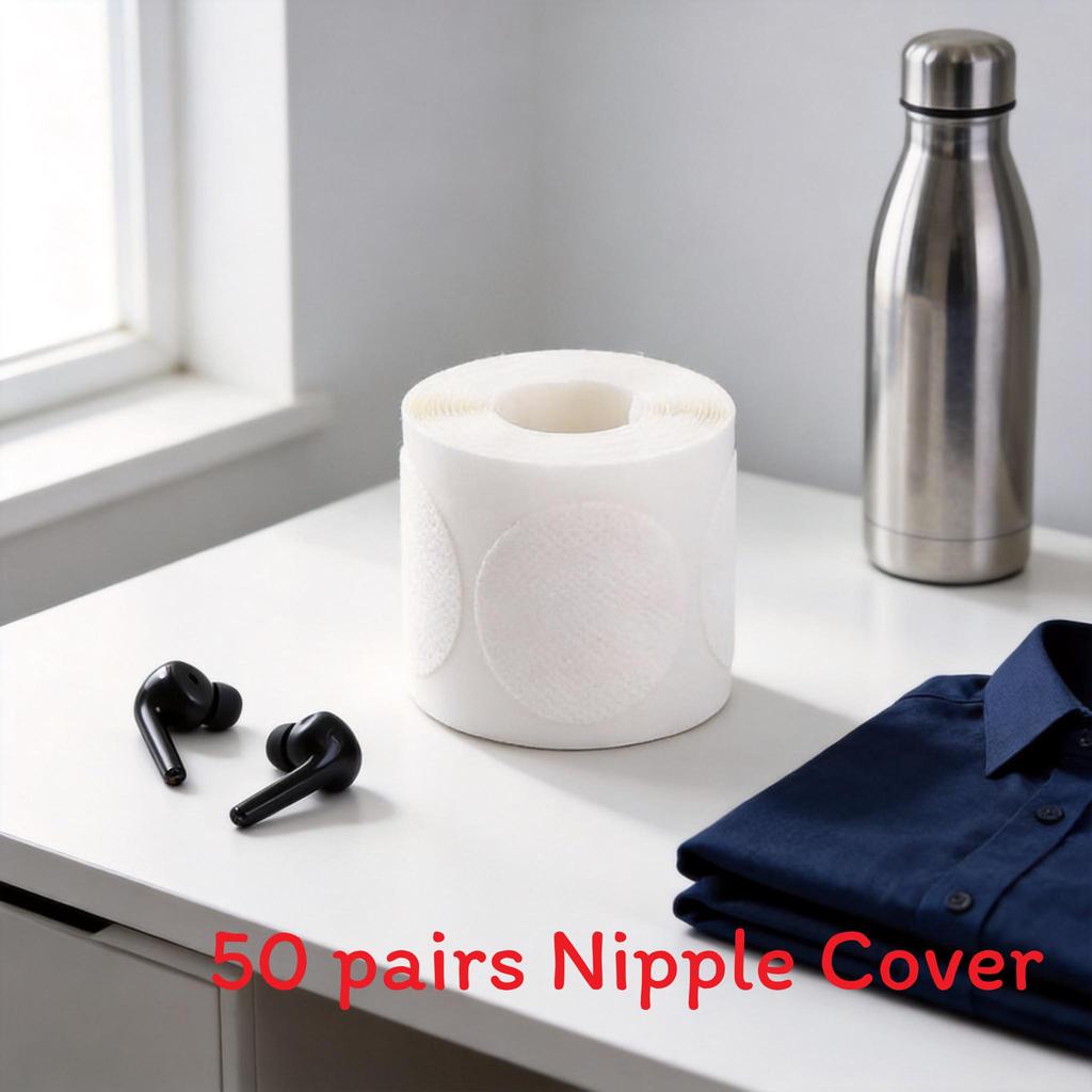 Mens Breast Nipple Covers Pack 50 Pairs Selfadhesive Breathable Invisible For Sports