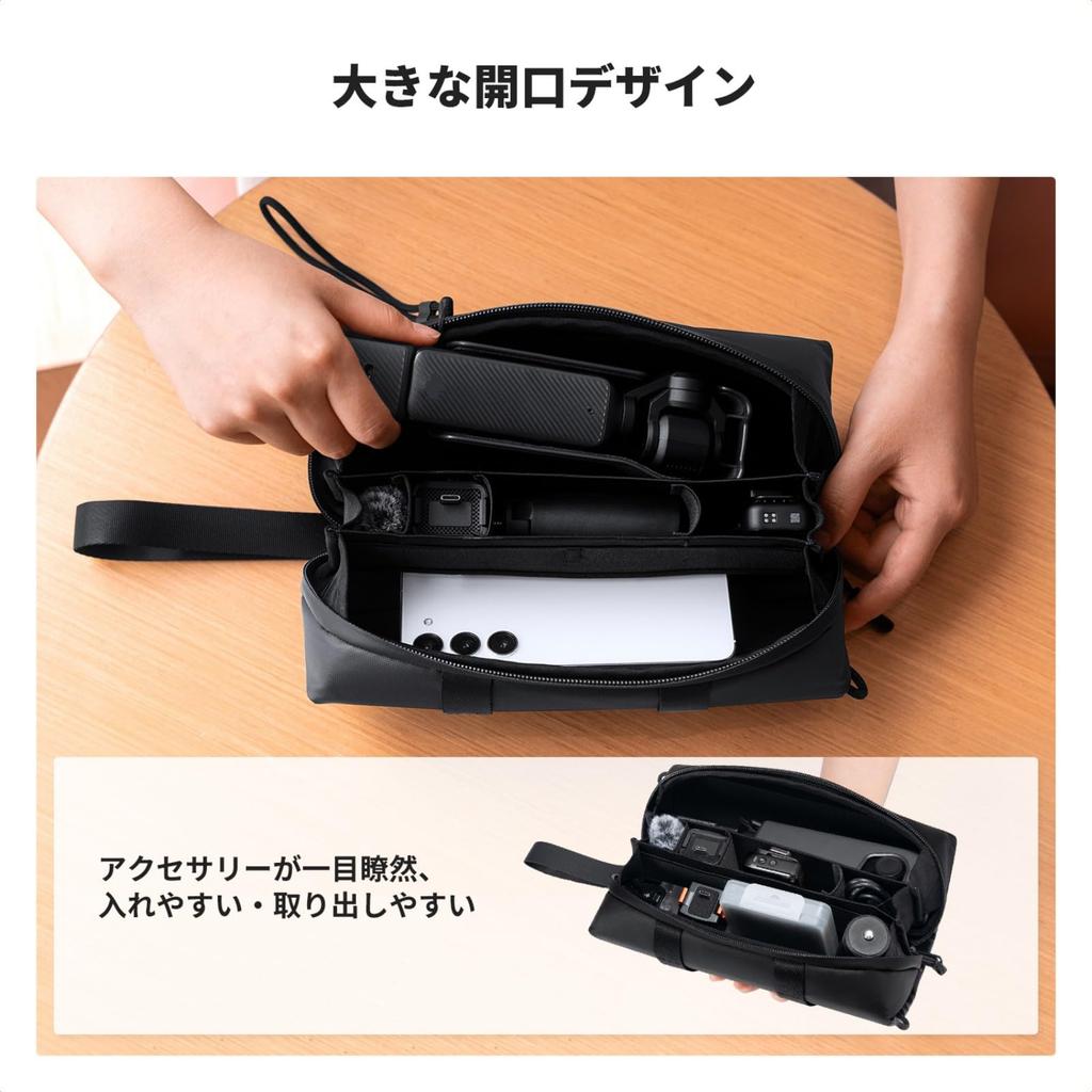 Geantă de transport Concept pentru DJI Osmo Pocket Depozitare gadget Apă Ușoară Foarte potrivită pentru utilizare K&F 3, Impermeabilă, Rezistentă la șocuri, Husă, Carcasă,