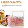 12Pcs Clear Favor Boxes Candy Boxes Packaging Party Wedding Transparent Plastic Treat Box Bridal Shower Crisp Packaging Box