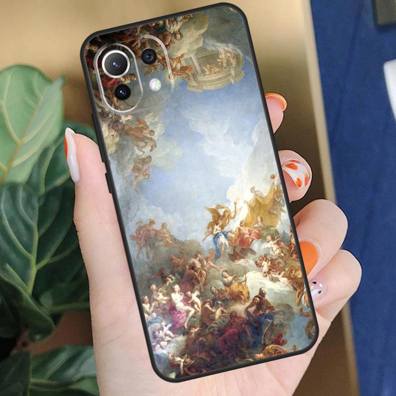 Michelangelo Art Case For Xiaomi 15 14 Ultra 13T 14T 15T Pro 17 Pro Max POCO F8 F7 F5 F6 X5 X6 X7 Pro Coque