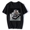 Samurai Dj Shirt Deejay Shirt Funny Dj Tees Cotton Tshirt New Print TShirt Mens Short Sleeve Hot Band T Shirt Funny
