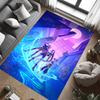 Dynamic Warriors: Action Adventure carpet Doormat Suitable for all seasons Art Office chair cushion Protective pad