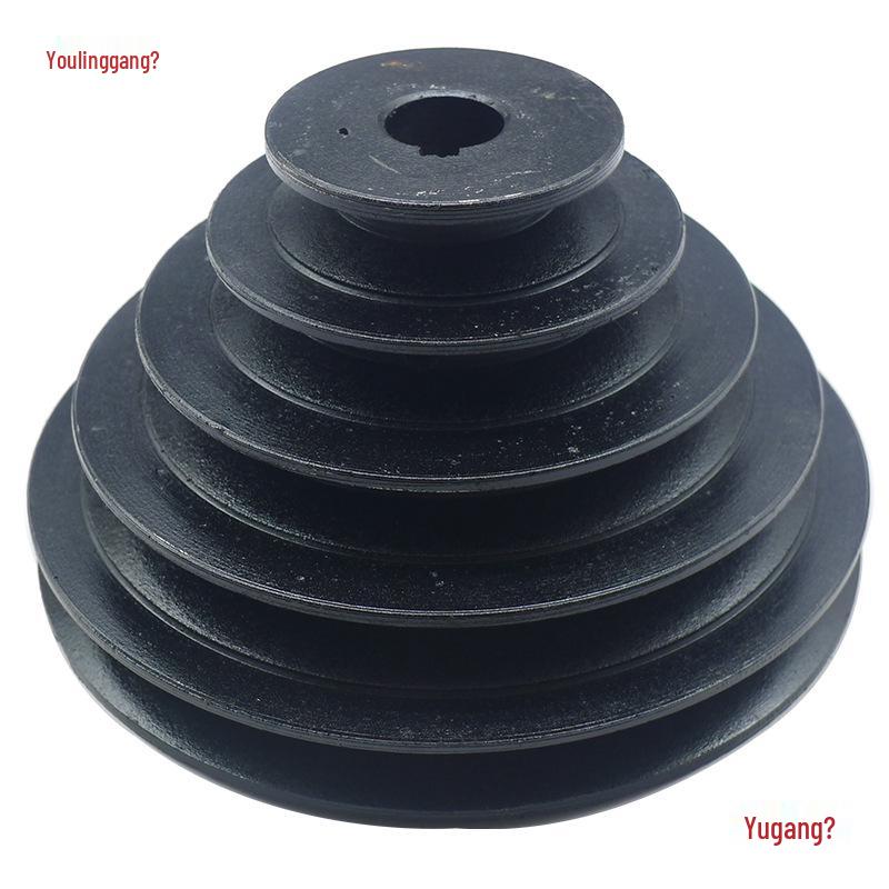 Conjunto do eixo da engrenagem da furadeira de bancada com bucha estriada e manivela da polia