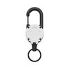 Backpack Key Hanging Buckle – Telescopic Steel Wire Rope, -Loss Bracelet, Easy-Pull Buckle for Outdoor Fishing & Hiking