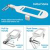 Non-Electric Bidet - Adjustable Spray Nozzle for Toilet Seat, Easy Install Hygienic Bathroom Accessory