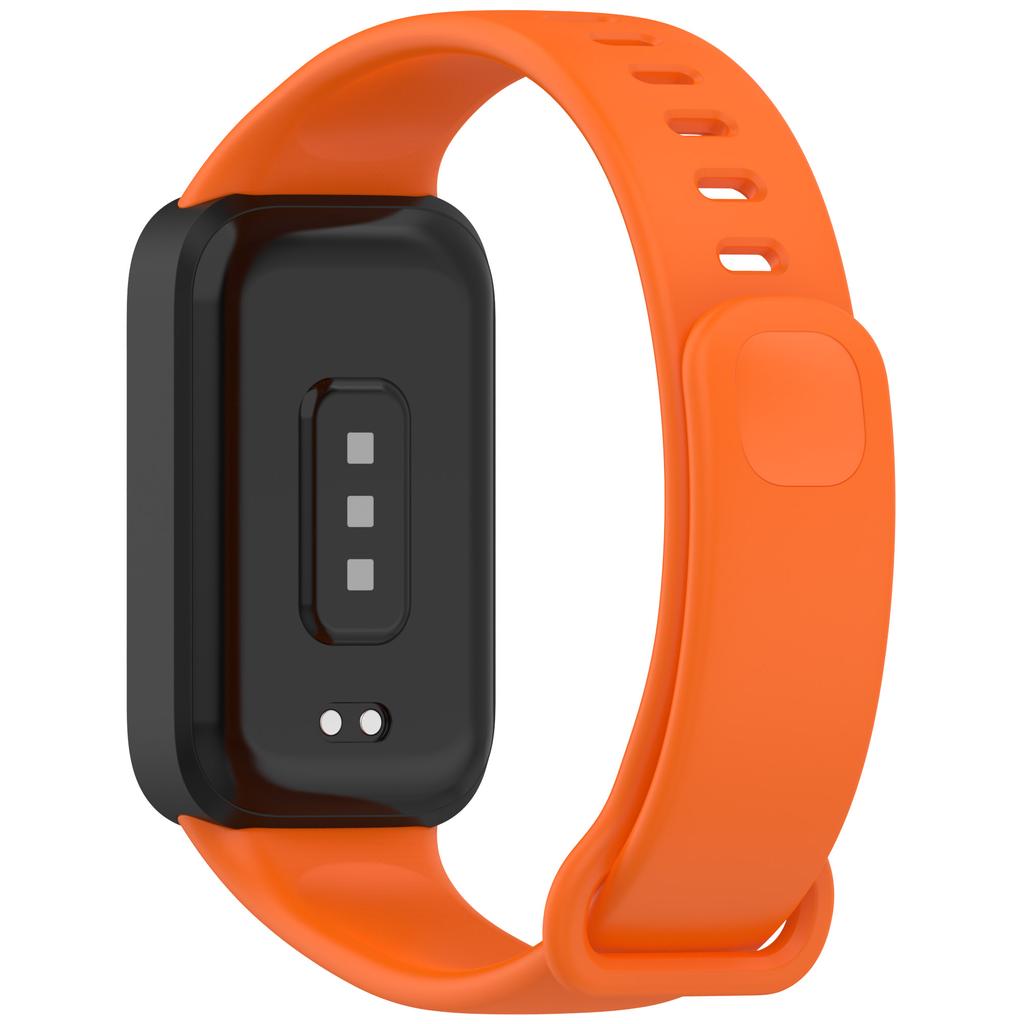 For Xiaomi Smart Band 9 Active/Redmi Band 3 Soft Silicone Integrated Wristband Watch Case