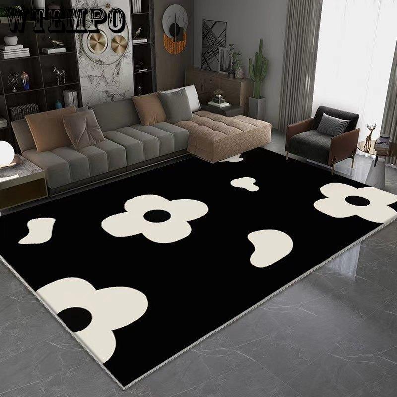 Large Carpet Thickened Anti Slip Living Room Bedroom Carpet Sofa Coffee Table Foot Mat
