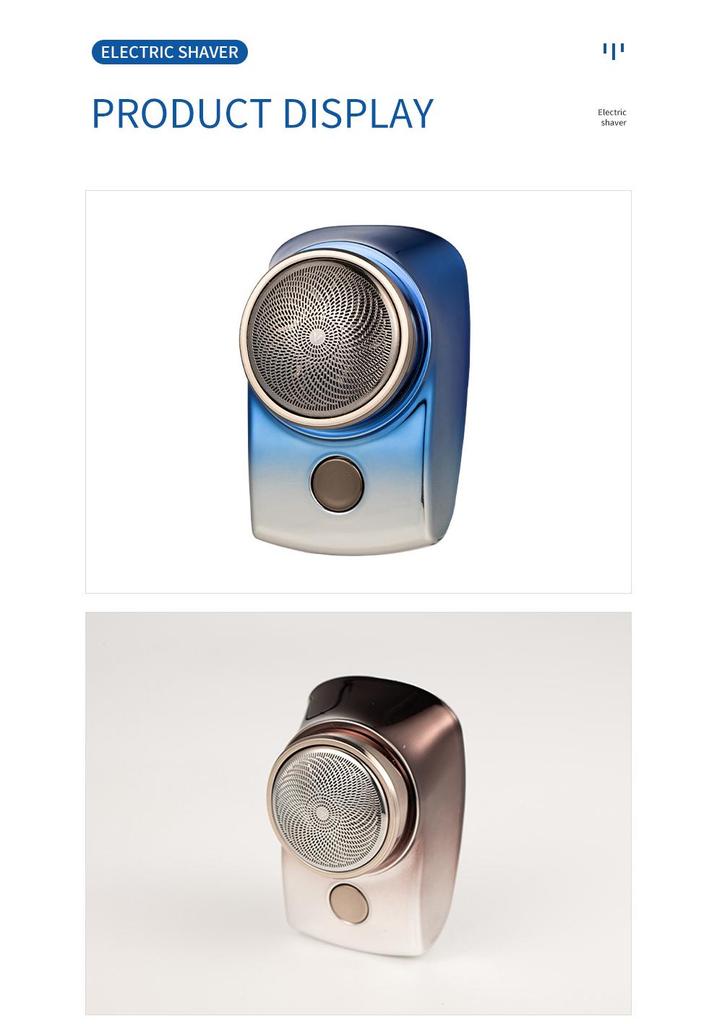 2024 Rechargeable Mini Waterproof Shaver & Beard Trimmer for Men