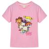 Rugrats 100%Cotton Cartoon Children's T-Shirt Casual Cute Boys Tees Girls Tops Kids Retro O-Neck Short Sleeve Anime T-shirt Fun T-shirt Summer tops