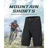 Herren Fahrradshorts Mountainbike Multifunktionshose mit Taschen Atmungsaktiv Outdoor Wander Sporthose