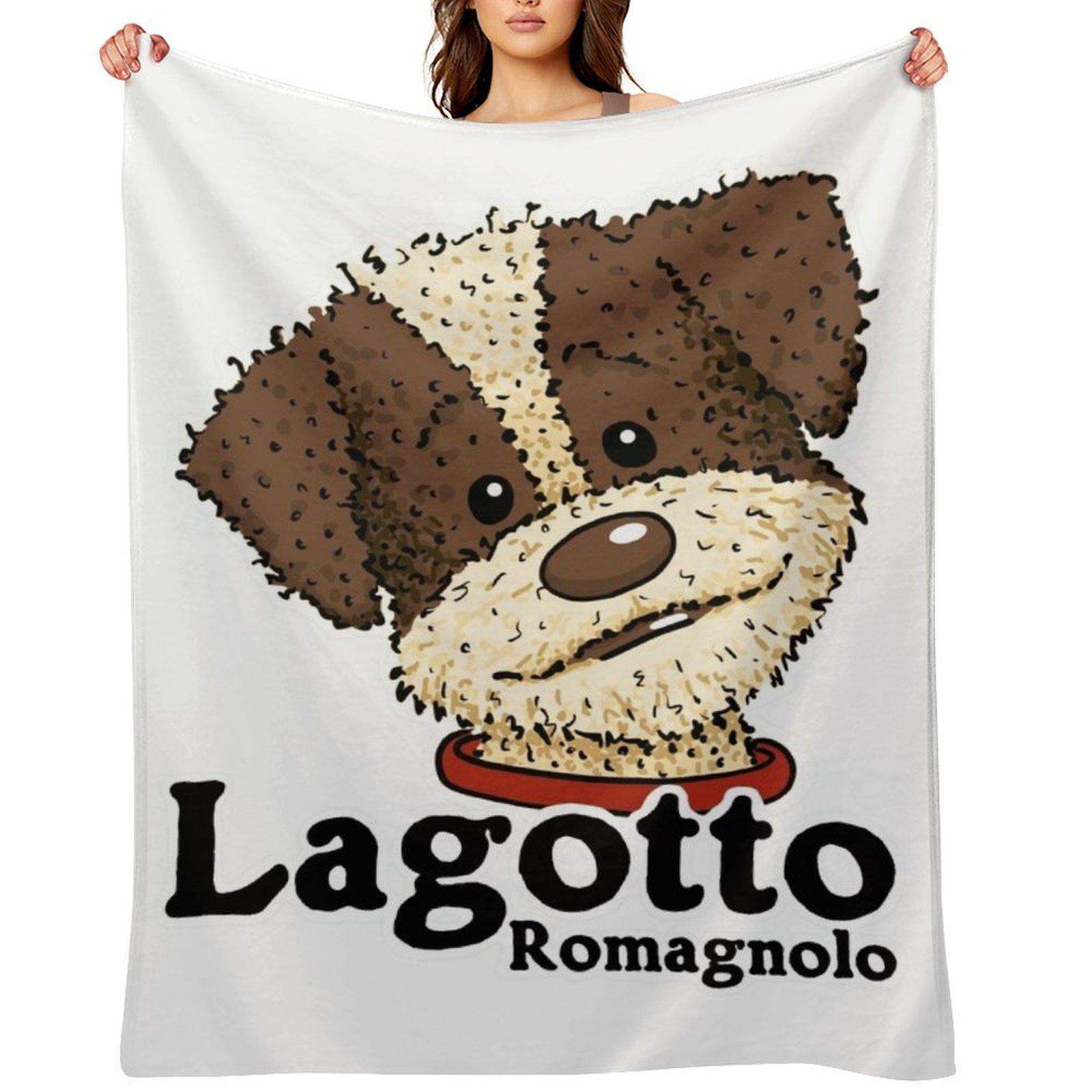 Lagotto Romagnolo Throw Blanket Shaggy Vintage Furrys blankets and throws Blankets 30x40in