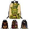 Vibrant Five Nights At Freddy's Backpack With Anime Pattern For Kids And Students