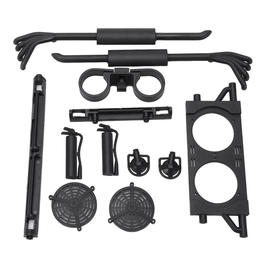RC Car Shell Decoration Window Decor Decorative Exhaust Pipe Kit for ZD Racing DBX?07 17 RC Vehicle