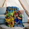 Customizable Pika Throw Blanket – Personalized Name, All-Season Cozy Snug Blanket, Machine Washable, Personalized Blanket