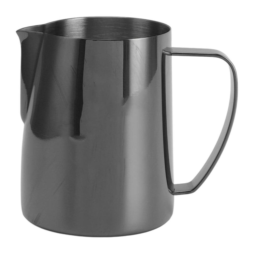350ml Capacity Stainless Steel Pitcher 304 Stainless Steel Latte Art Pitcher Coffee Shop Use