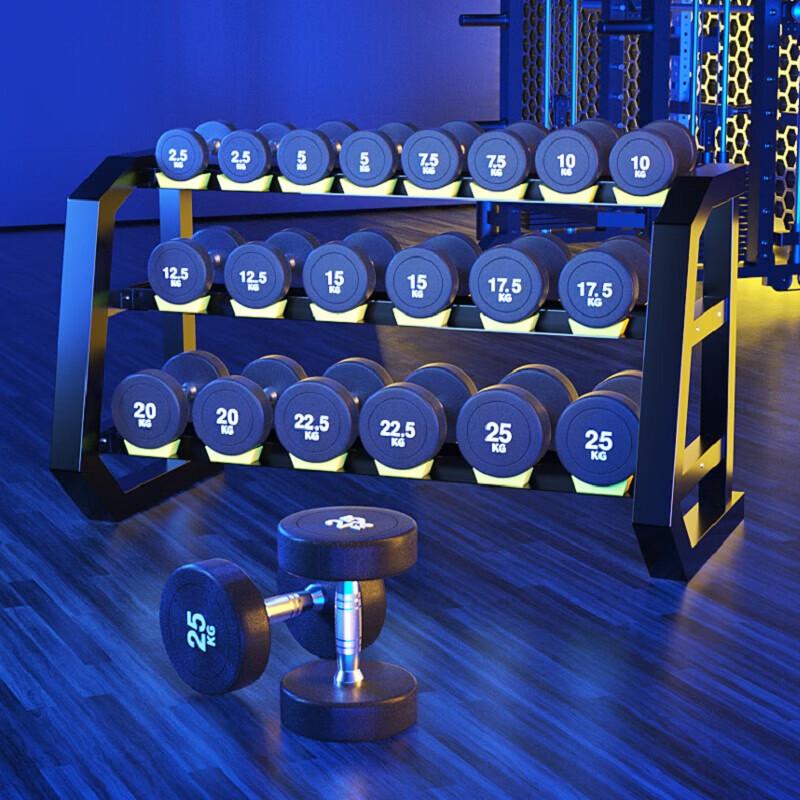 YANBO Coated Steel Dumbbells