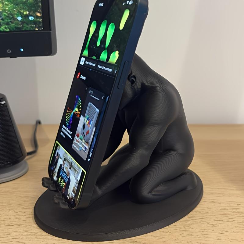 A Chimpanzee Statue Phone Holder Pen Holder Pen Pot Office Desk Preferred