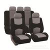 All Seasons Universal 5-Seat Car Seat Cover Set - 9 Pieces
