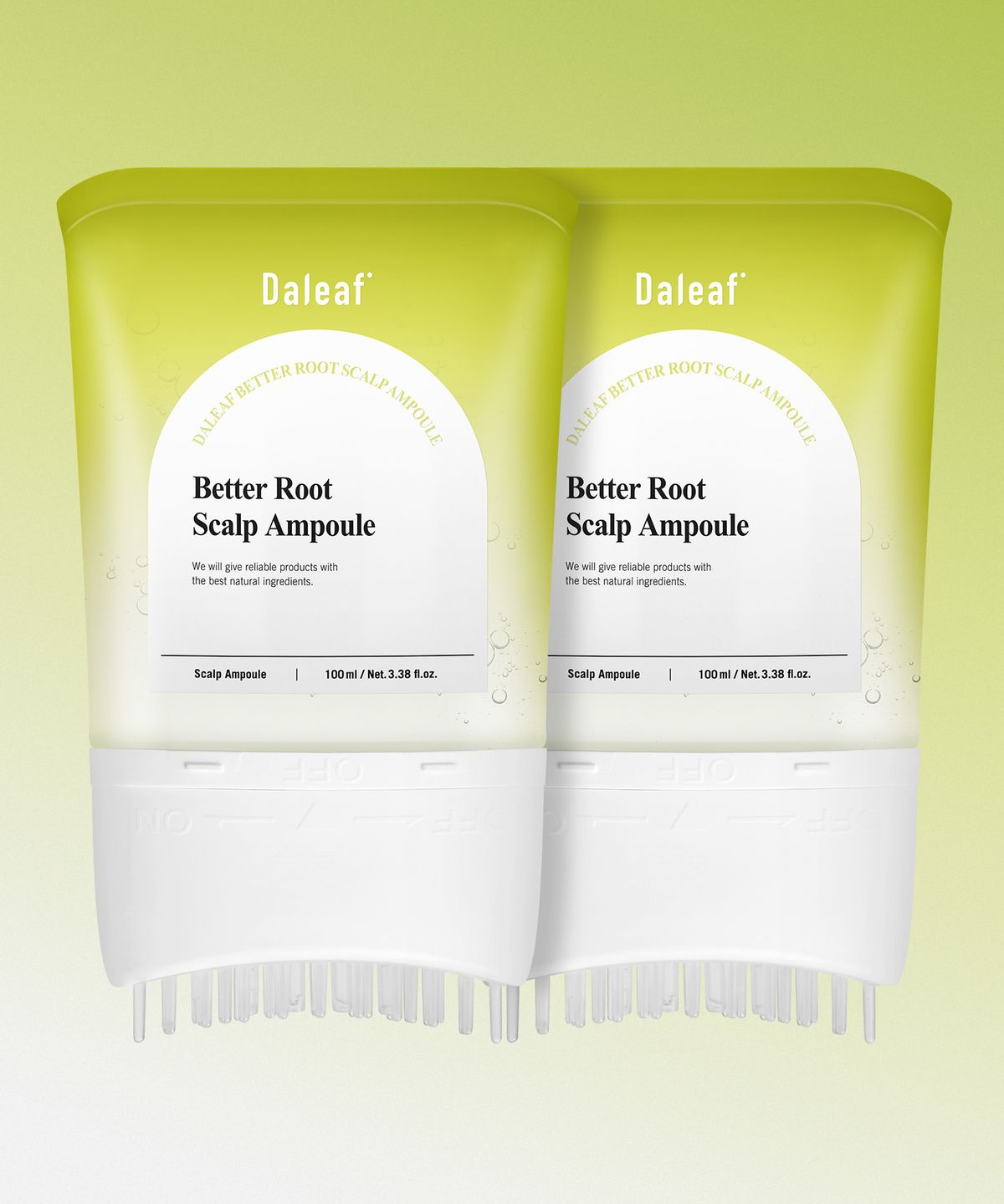 [2 Pieces] Dalif Better Root Hair Loss Scalp Ampoule 100ml PDRN Scalp Massage Function Soothing Cooling