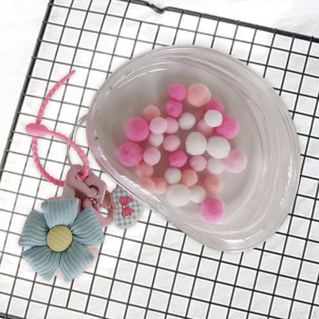 Clear Figure Display Bag Mini Doll Storage Case, Dustproof, Waterproof Small