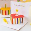 Thank You Birthday Pop-Up Cards Invitation Birthday Greeting Cards  Party Gifts
