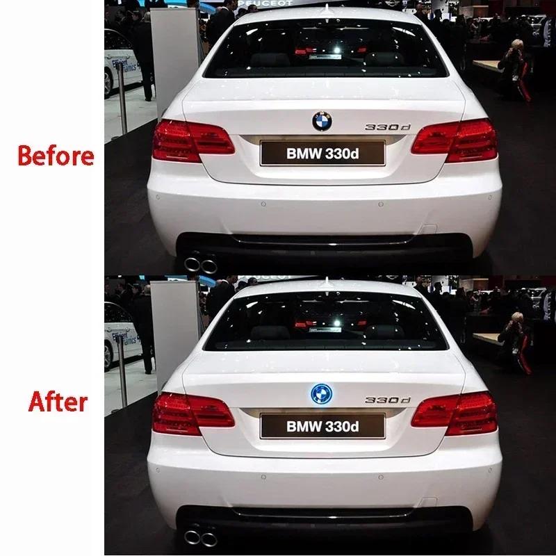 2025 Fierbinte 8.2CM 4D LED Emblema Logo Lumină Strălucitoare Insignă Auto Pentru BMW E46 E90 E60 F10 F11 F20 F30 F34 F01 G20 G21 G31 X1 X3 X5 X7 Ac