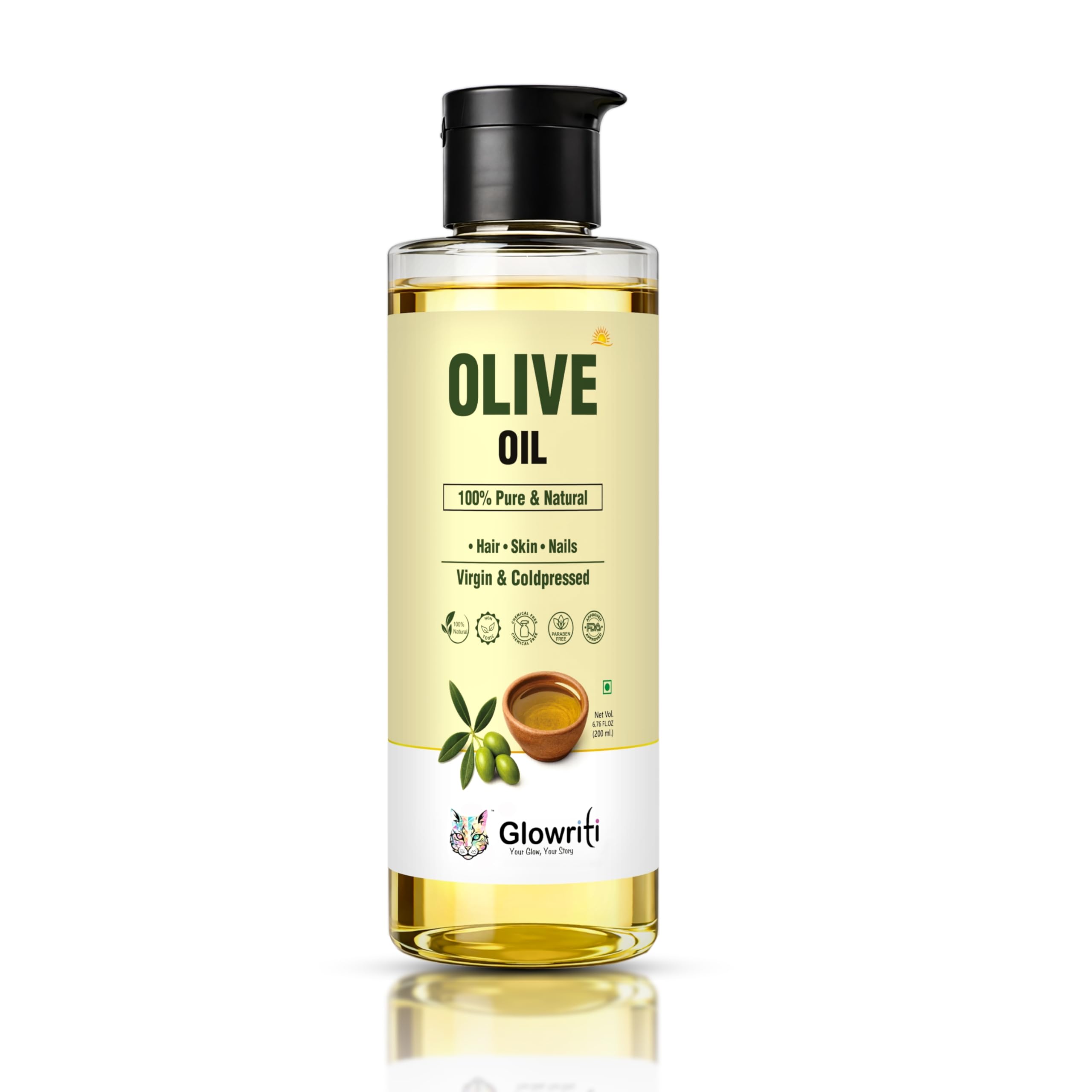 Glowriti Extra Virgin Cold Pressed Olive(Jaitun)