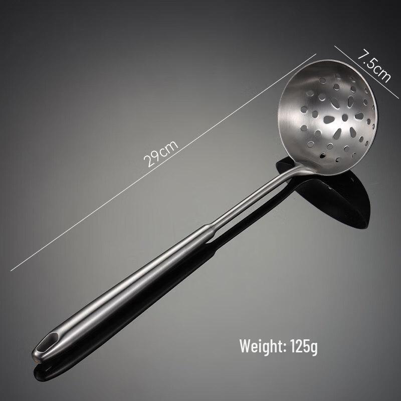 

Qianxing 304 Stainless Steel Elegant Slotted Spoon Set