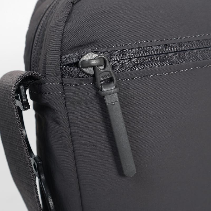 Men's Shoulder Bag Vertical Crossbody Bag Solid Color Nylon Bag