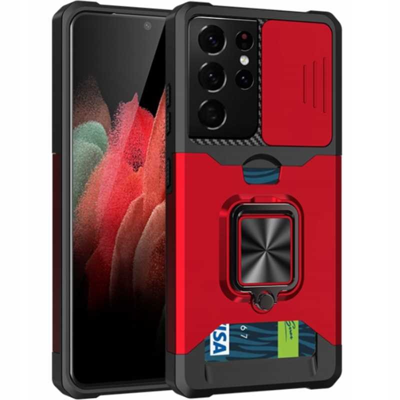 Sc Task Galaxy S21 Ultra Czerwony