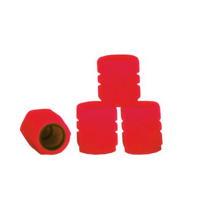 Lot de 4 Capuchons de Valve de Pneu Universels pour Voiture Lumineux Couvercle de Jante de Véhicule Pièces de Rechange pour Protection de Pneu Automobile