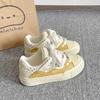 Casual board shoes women's spring and summer new versatile niche shoes platform student white shoes bread shoes
