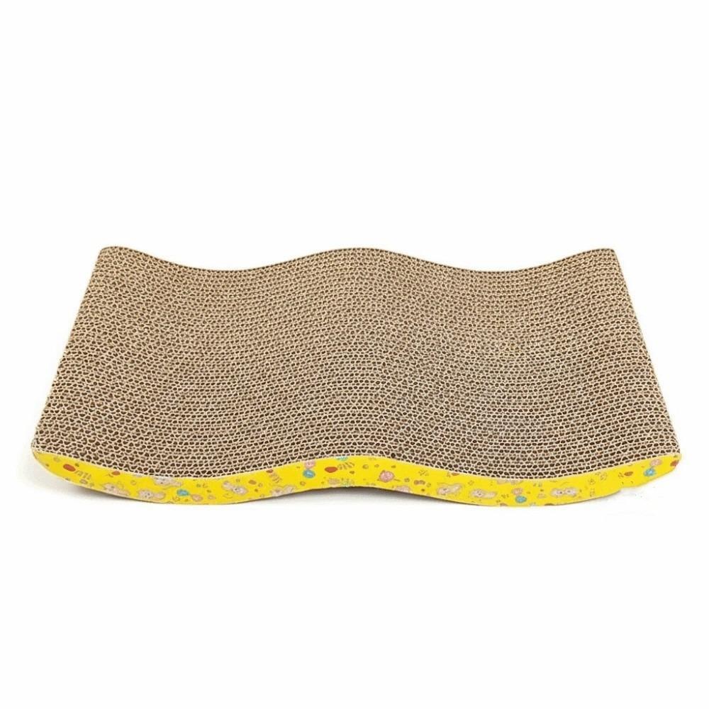 Corrugated Paper Corrugated Paper Scratcher Scratch Resistant Cardboard Cat Scratcher  for Playing Style A
