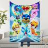 Blanket Throw Super Cosy Plush Living P-PAWS-ES Room Sofa Couch Childish CARTOON P-PatrolS-ES Birthday Gifts