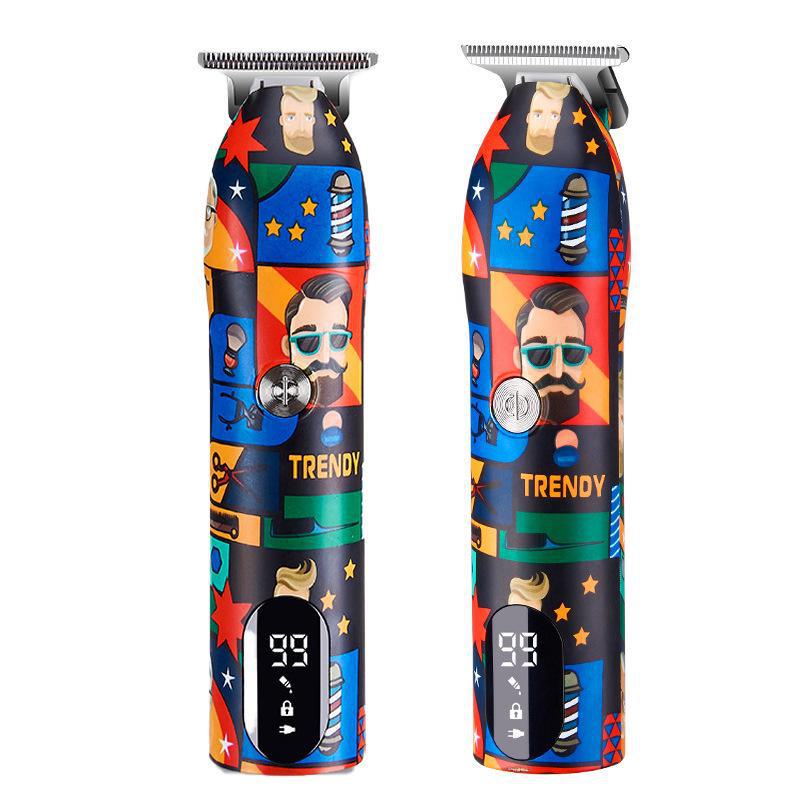 Men's Electric Hair Clippers for Home and Salon - Whitening & Polishing Features