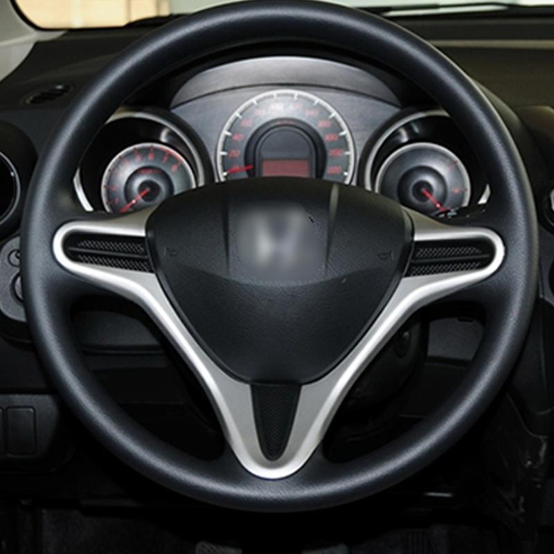 Easy Installation Steering Wheel Cover for Fit 2008-2014 Steering Wheel Cruise Button Cover Panel Trim Frame Replacement