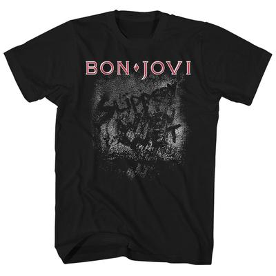 Metal Bon Jovi Rock Band Casual TShirt Mens and Womens Luxury Band Brand