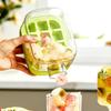 New In 2-in-1 Folding Ice Maker Water Bottle Creative IceCube Mold Kitchen Bar Gadgets Ice Hockey Lattice Making Tool Kettle