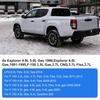 2pcs Car Door Lock Knobs, Auto Inner Door Lock Pull Pin Cap Compatible with F-150, OEM Number FODZ-5421850-A, F150 Accessories Car Replacement