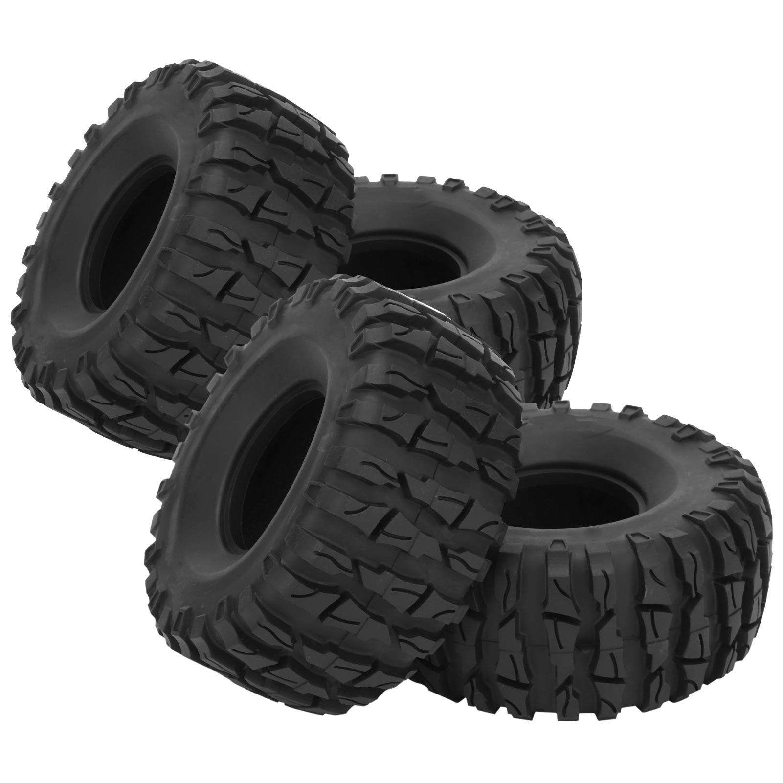 

4 шт. Універсальна гумова шкіра шини Шкіра шини для моделі автомобіля на радіокеруванні Запасні аксесуари 135 62 мм