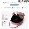 Fashionable 3-Compartment Shoulder Bag - Convertible Crossbody Purse for Women's Daily Use & Outings