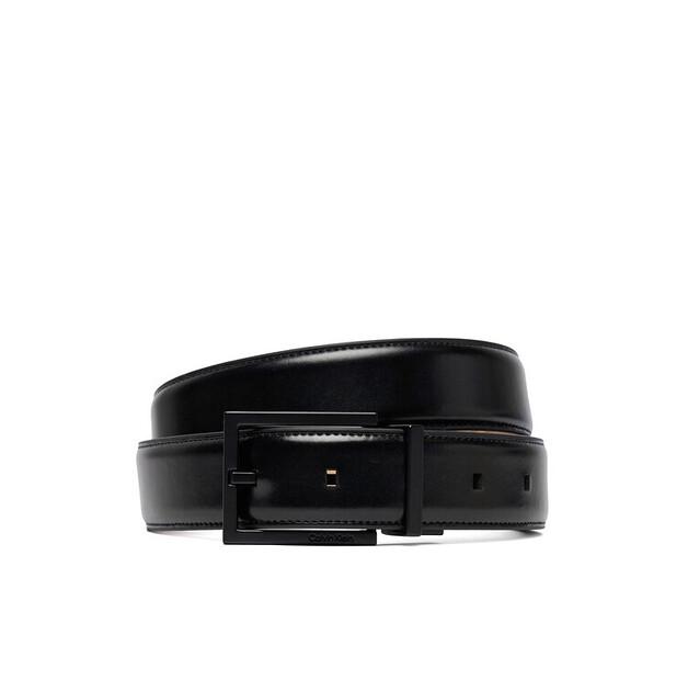 Ремень Calvin Klein Square Buckle Smooth 32Mm Adj EU 90