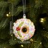 Shiny Metallic Christmas Hanging Decor Holiday Tree Decorations  Home Holiday Decor