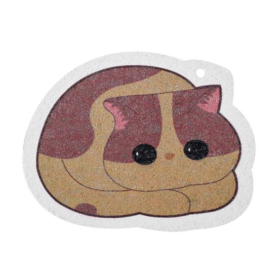 

Чистящая губка, мягкая на ощупь антипригарная губка из древесной массы, хлопка, милый картонный скраб, губка, кухонные принадлежности жёлтый