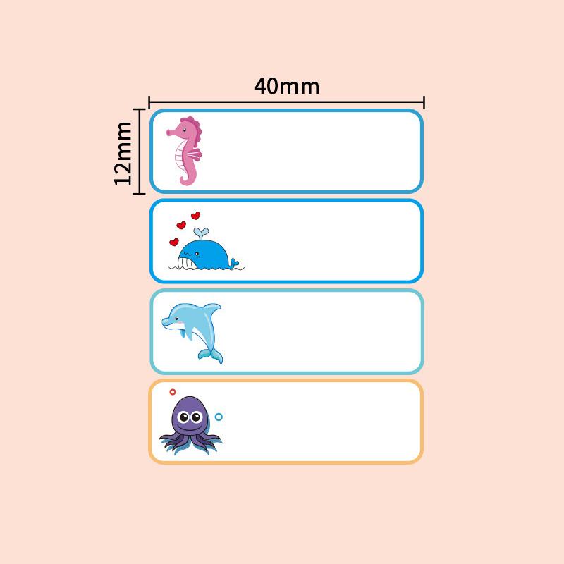 

For Marklife P12/P15/P50 Self-Adhesive Thermal Label Sticker 12x40mm Label Paper Maker Tape Style L