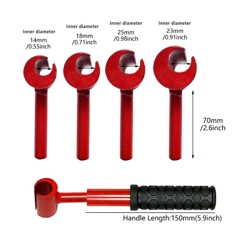 Door Hinge Repair Wrench Multi-Size Adjusting Spanner Wrench For Cabinet Alignment Manual Adjustment Wrench For Home Improvement