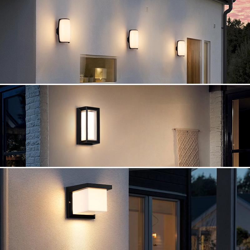 Nordic Waterproof LED Wall Lamp for Outdoor & Indoor Use