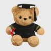 Graduation Teddy Bear with Doctor Hat Plush Toy Gift