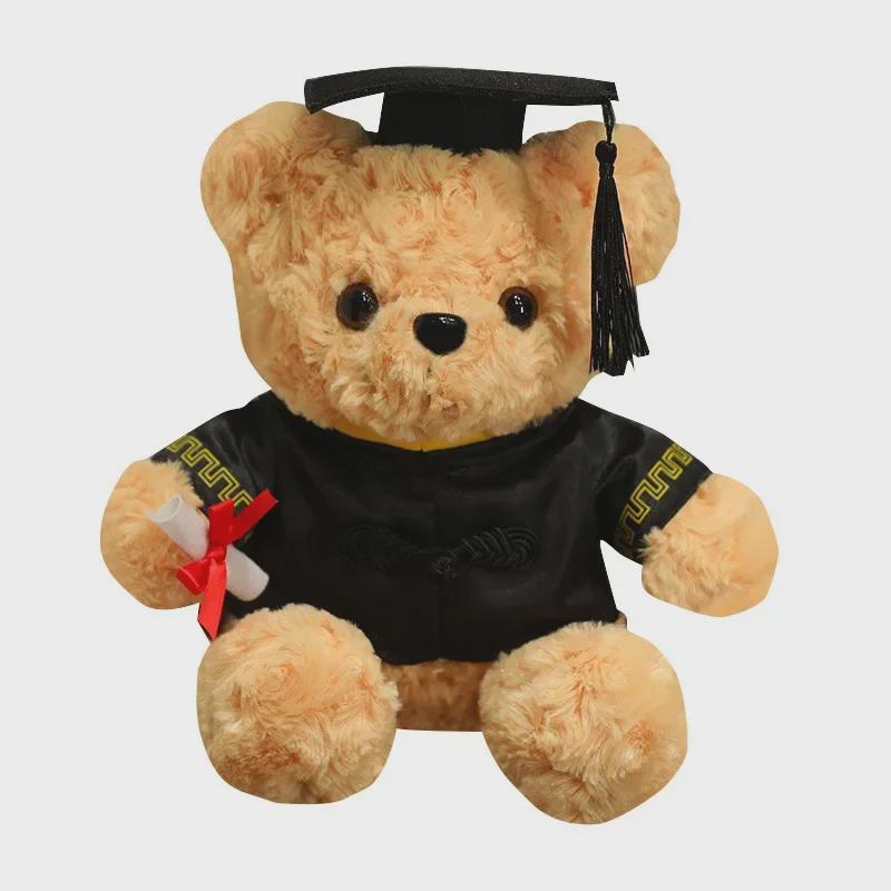 Graduation Teddy Bear with Doctor Hat Plush Toy Gift