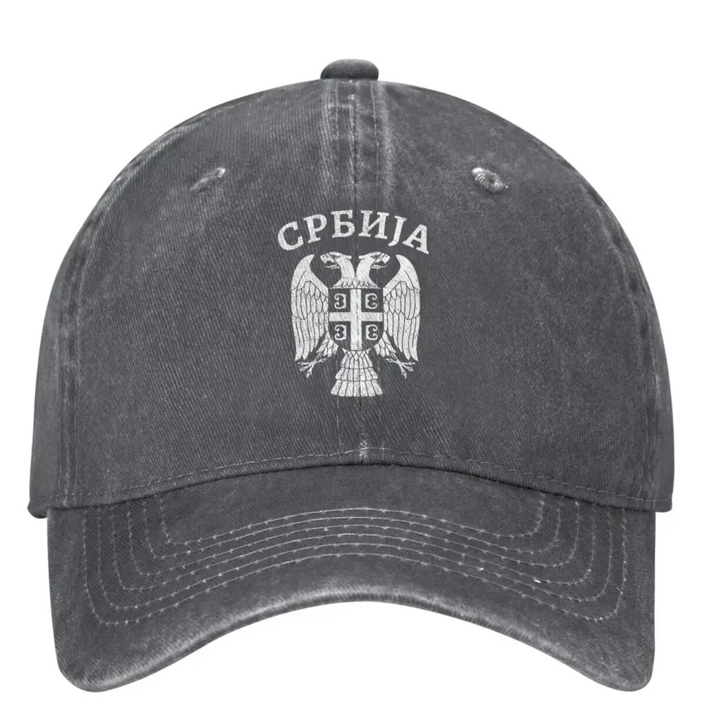 Serbien Adler Baseballkappe Unisex Erwachsene Sonnenschutz Trucker-Hut Sommer yk Retro Tennis Skate Baseballkappen